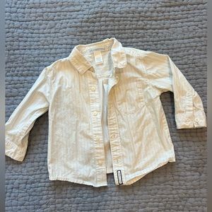 2 Janie and Jack button shirts